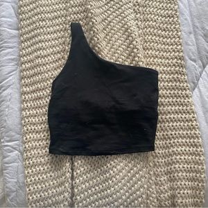 Old navy one shoulder workout top